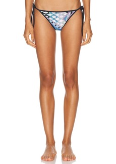 Emilio Pucci Tie Side Bikini Bottom