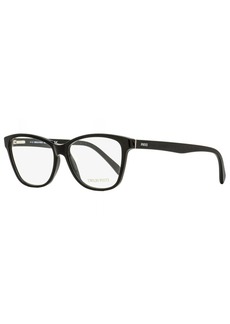 Emilio Pucci Women's Rectangular Eyeglasses EP5024 001 Black 54mm