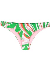 Emilio Pucci graphic-print bikini bottoms