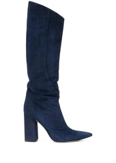 Emilio Pucci knee-length leather boots