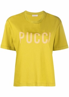 Emilio Pucci logo-print crew-neck T-shirt