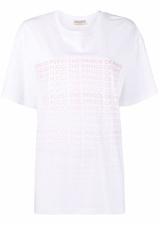 Emilio Pucci logo print T-shirt