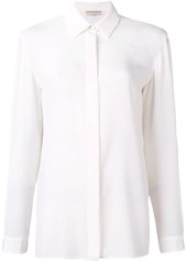 Emilio Pucci White Long Sleeved Silk Shirt