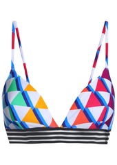 Emma Pake Woman Printed Triangle Bikini Top Multicolor