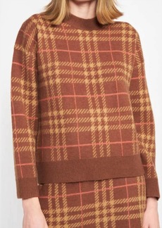 En Saison Brontë Sweater Pullover In Taupe