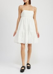 En Saison Doreene Strapless Fit & Flare Dress