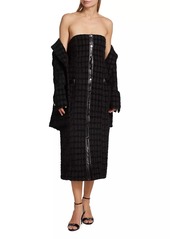 En Saison Melbrooke Tweed Midi-Dress