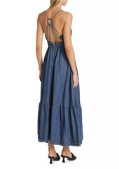 En Saison Sere Denim Midi-Dress