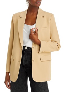 Endless Rose Buttery Womens Collar Polyester Two-Button Blazer
