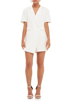 Endless Rose Double Breasted Blazer Romper