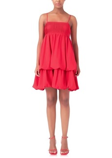 Endless Rose Pintuck Tiered Sundress at Nordstrom
