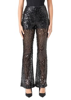 Endless Rose Sequin Flare Pants