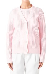 Endless Rose Sequin Rib Cardigan