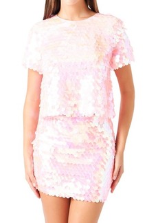 Endless Rose Sequin Top