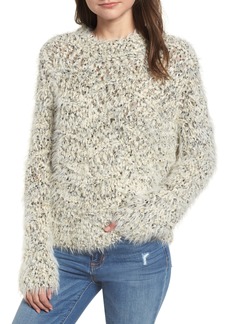 Endless Rose Speckled Metallic Sweater