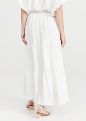 endless rose Tiered Maxi Skirt