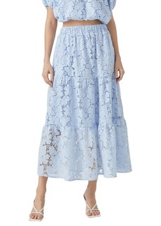Endless Rose Tiered Sequin Lace Maxi Skirt