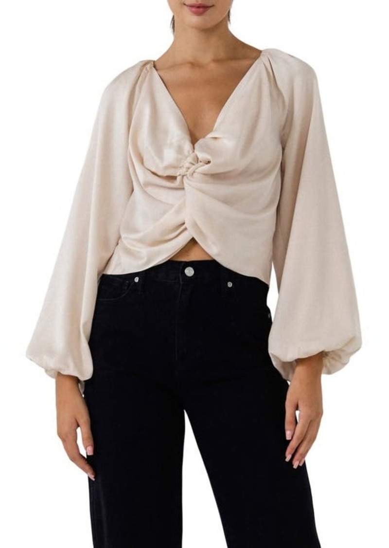 Endless Rose Twist Front Top