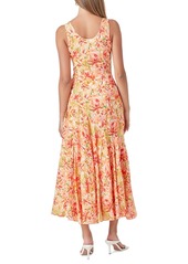 endless rose Women's Floral-Print Sleeveless Slip Dress - Multi