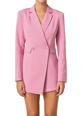 Endless rose Women's Suit Blazer Romper - Lilac