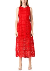 endless rose Women's Textured Maxi Dress - Red