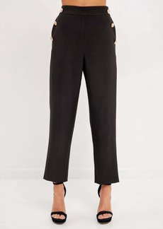 Endless Rose Keep It Classic High Waisted Trousers In Black