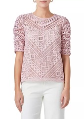 Endless Rose Lace Stripe Top