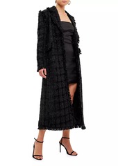 Endless Rose Long Tweed Coat
