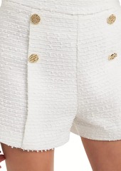 Endless Rose Tweed Double Button Shorts