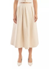 Endless Rose Tweed Midi Skirt