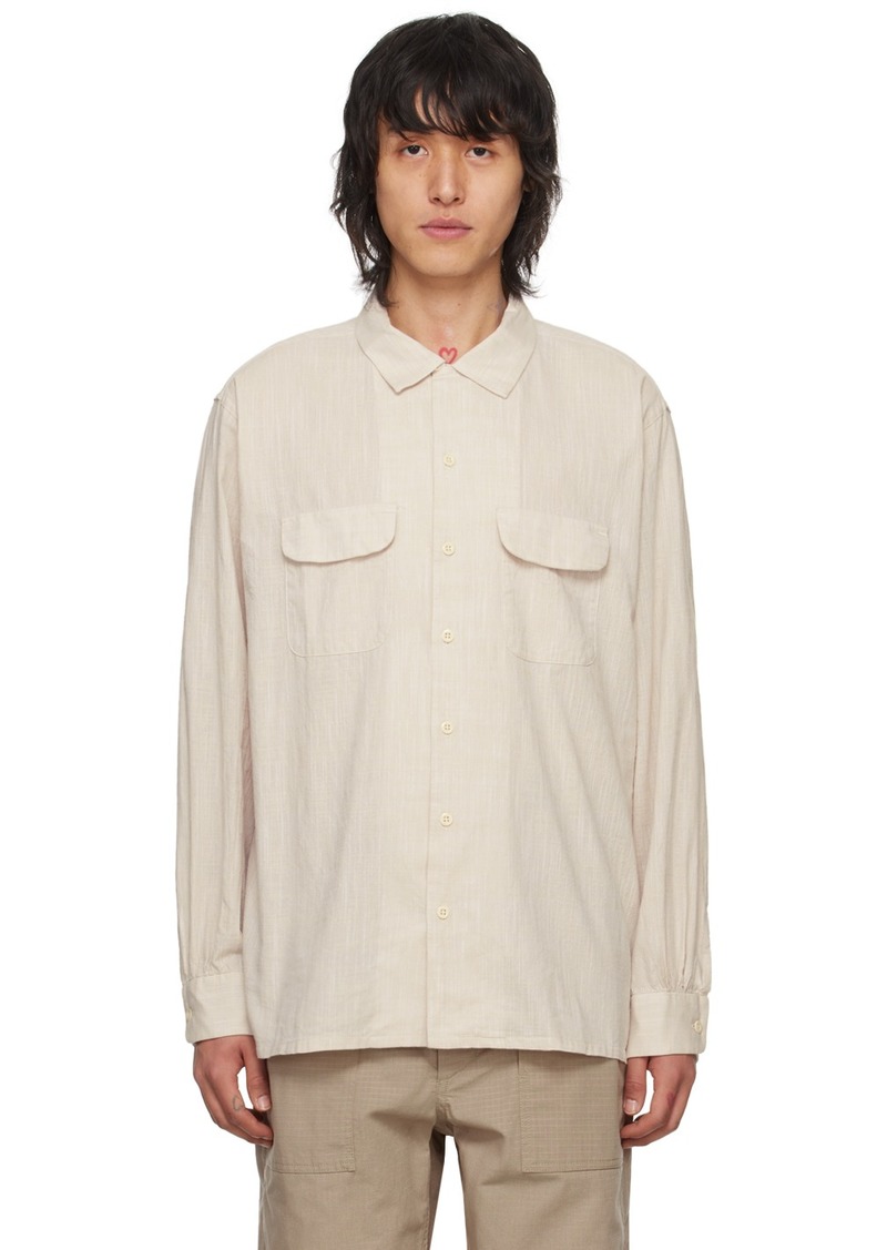 Engineered Garments Beige Classic Shirt