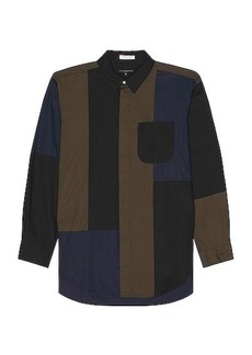 Engineered Garments Combo Short Collar Shirt