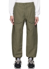 Engineered Garments Green Airborne Cargo Pants