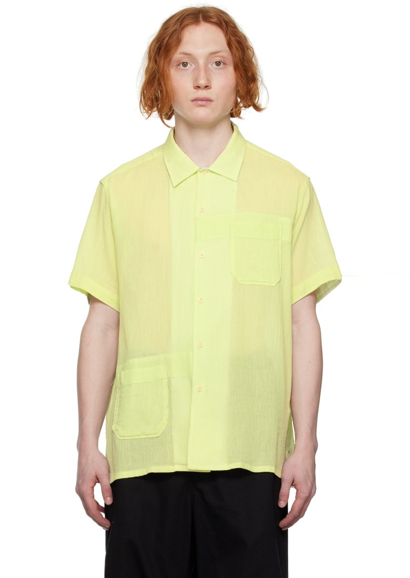 Engineered Garments Green Camp Shirt