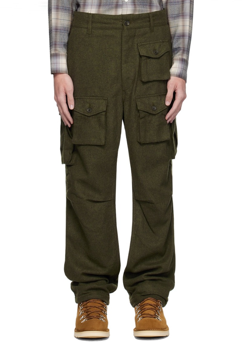 Engineered Garments Green FA Cargo Pants