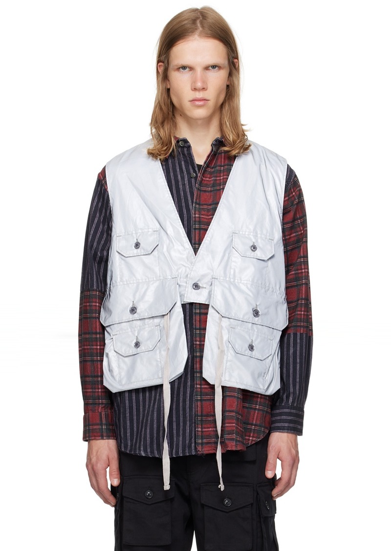 Engineered Garments Silver Fowl Vest