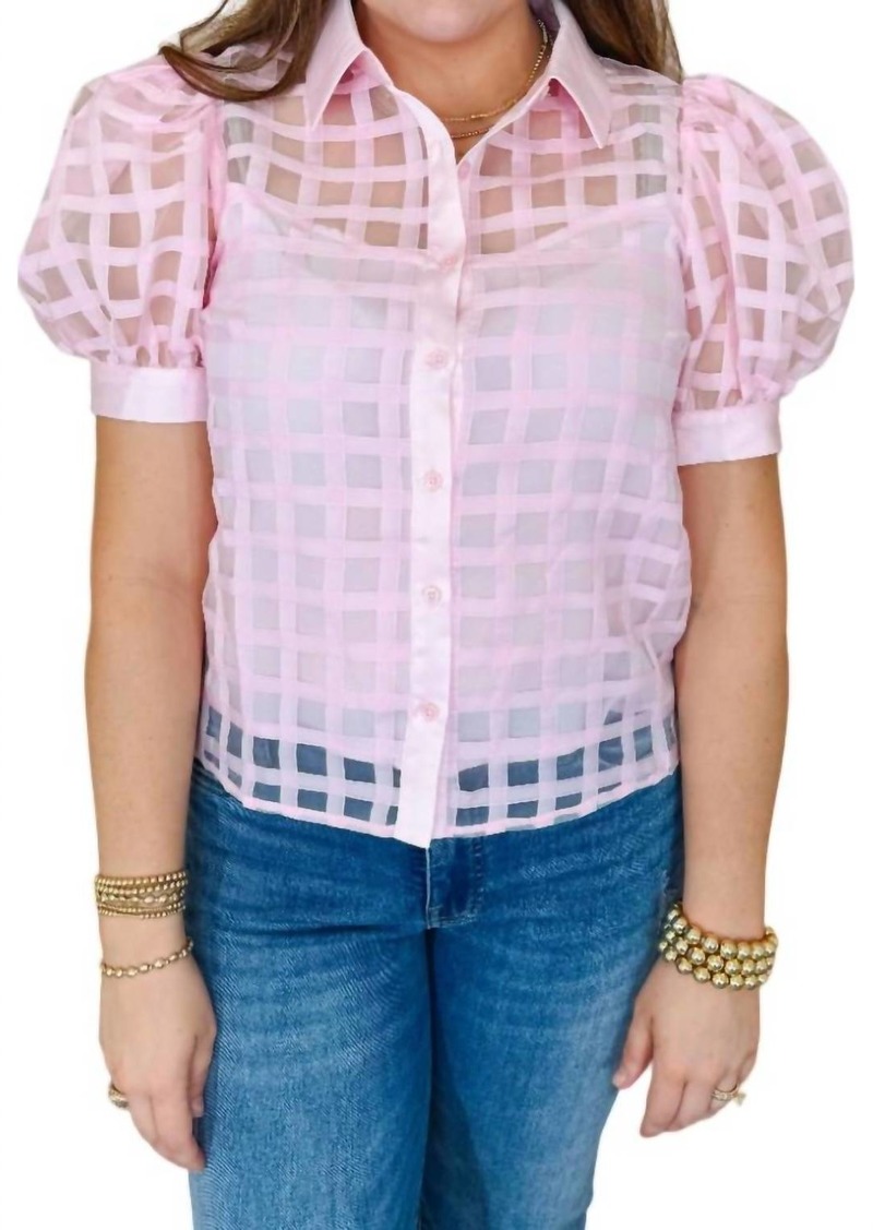 English Factory Alice Top In Pink