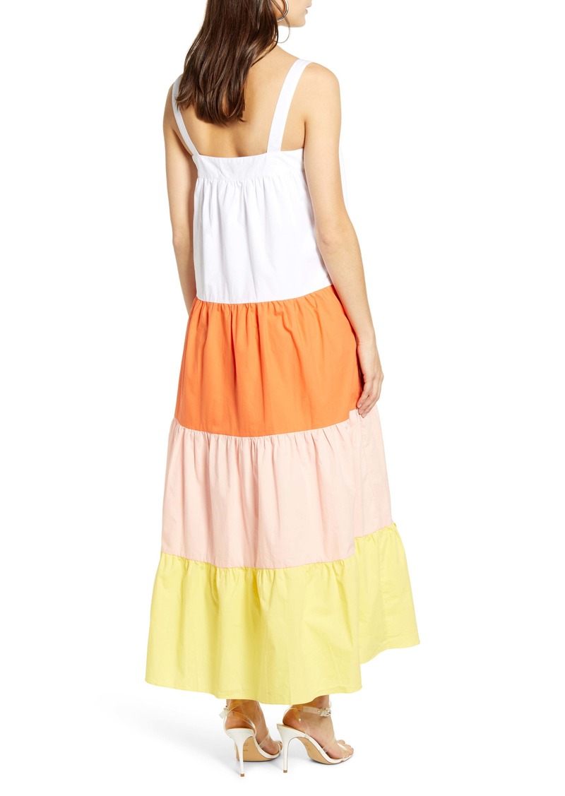 english factory colorblock maxi