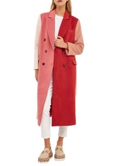 English Factory Colorblock Trench Coat