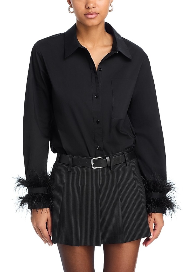 English Factory Feather Pointed Shirt