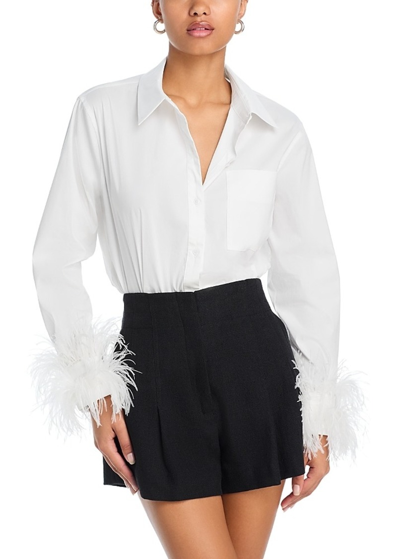 English Factory Feather Pointed Shirt