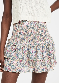 ENGLISH FACTORY Floral Pleated Skirt