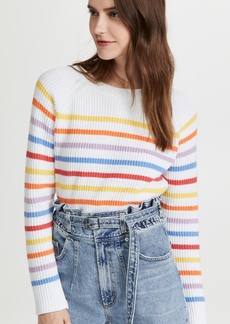 ENGLISH FACTORY Multicolor Striped Sweater