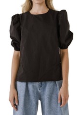 English Factory Puff Sleeve Top