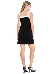 English Factory Women's Knit Mini Dress - White Black