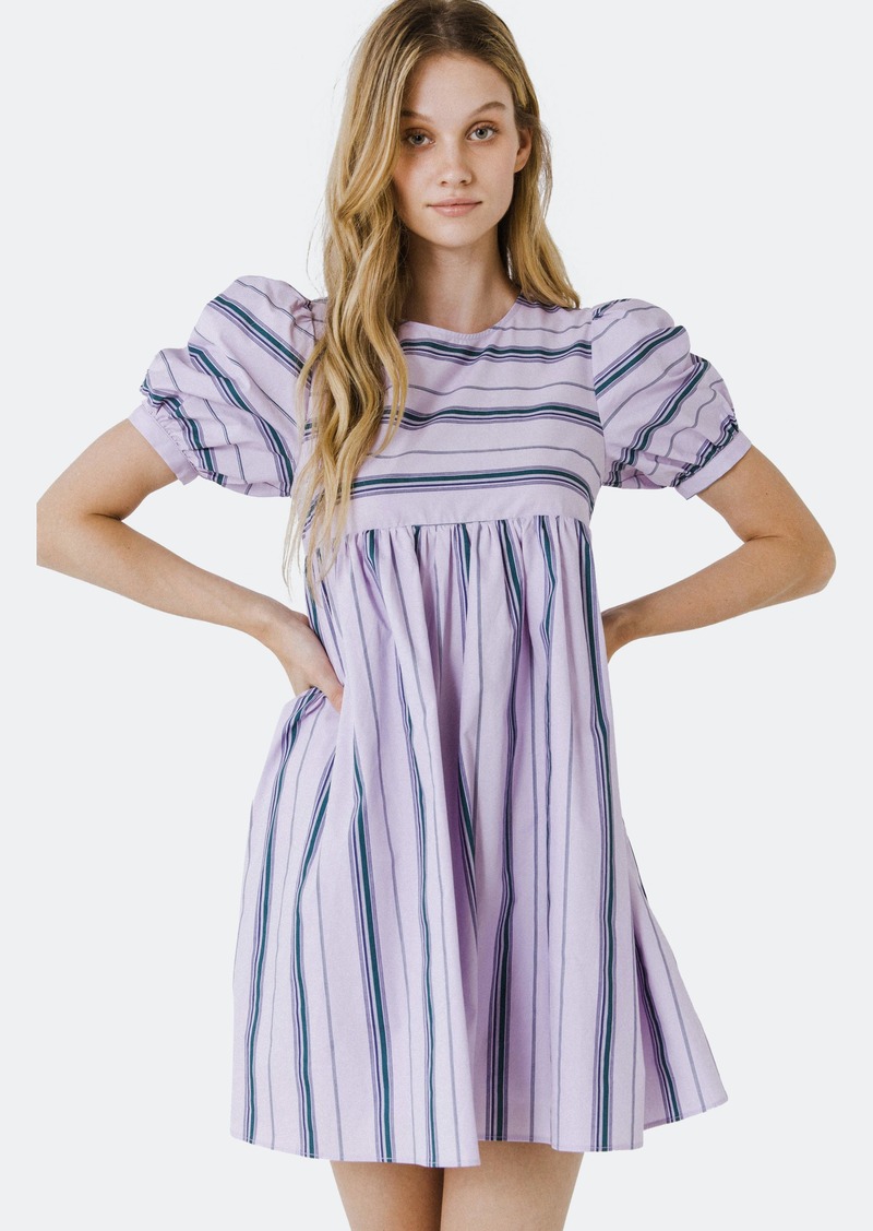 english factory striped dress