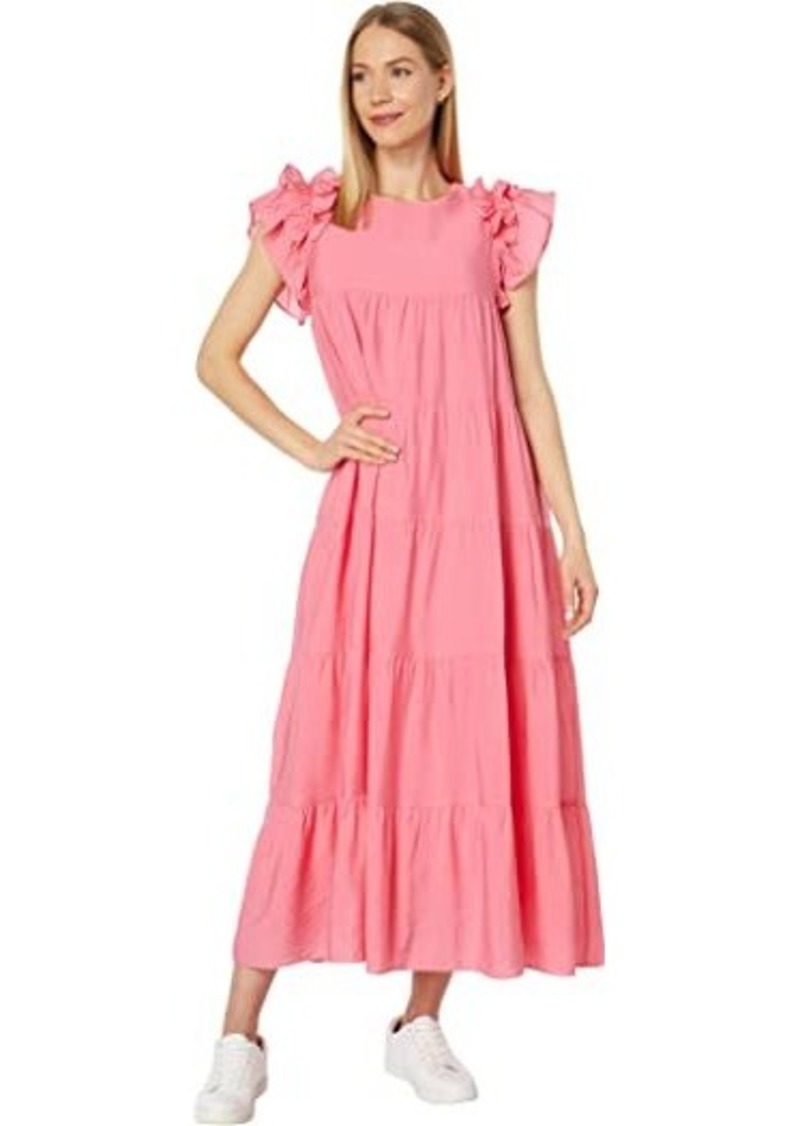 English Factory Tiered Ruffle Maxi Dress