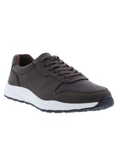 English Laundry Asher Leather Low Top Sneaker in Black at Nordstrom Rack