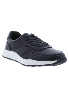 English Laundry Asher Leather Low Top Sneaker in Black at Nordstrom Rack