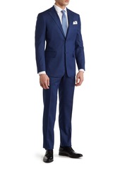 English Laundry Trim Fit Notch Lapel Suit in Blue at Nordstrom Rack